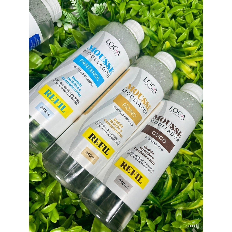 Refil Mousse Modeler Loca Cosmetics -240ml